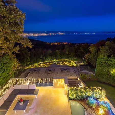 Villa Altavista - Seaview & Relax With Heated Pool & Minigolf Opatija Exterior photo